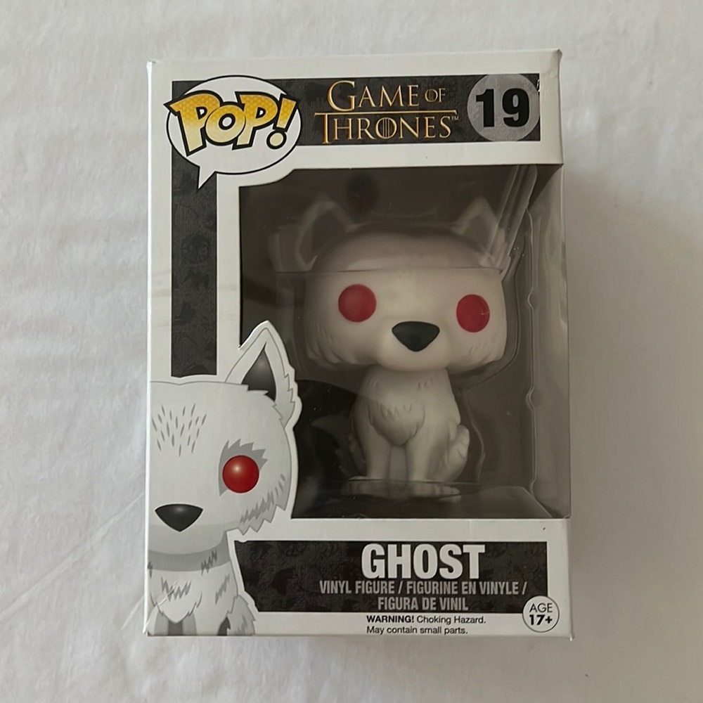 Funko Pop Game Of Thrones Ghost #19 Figurine